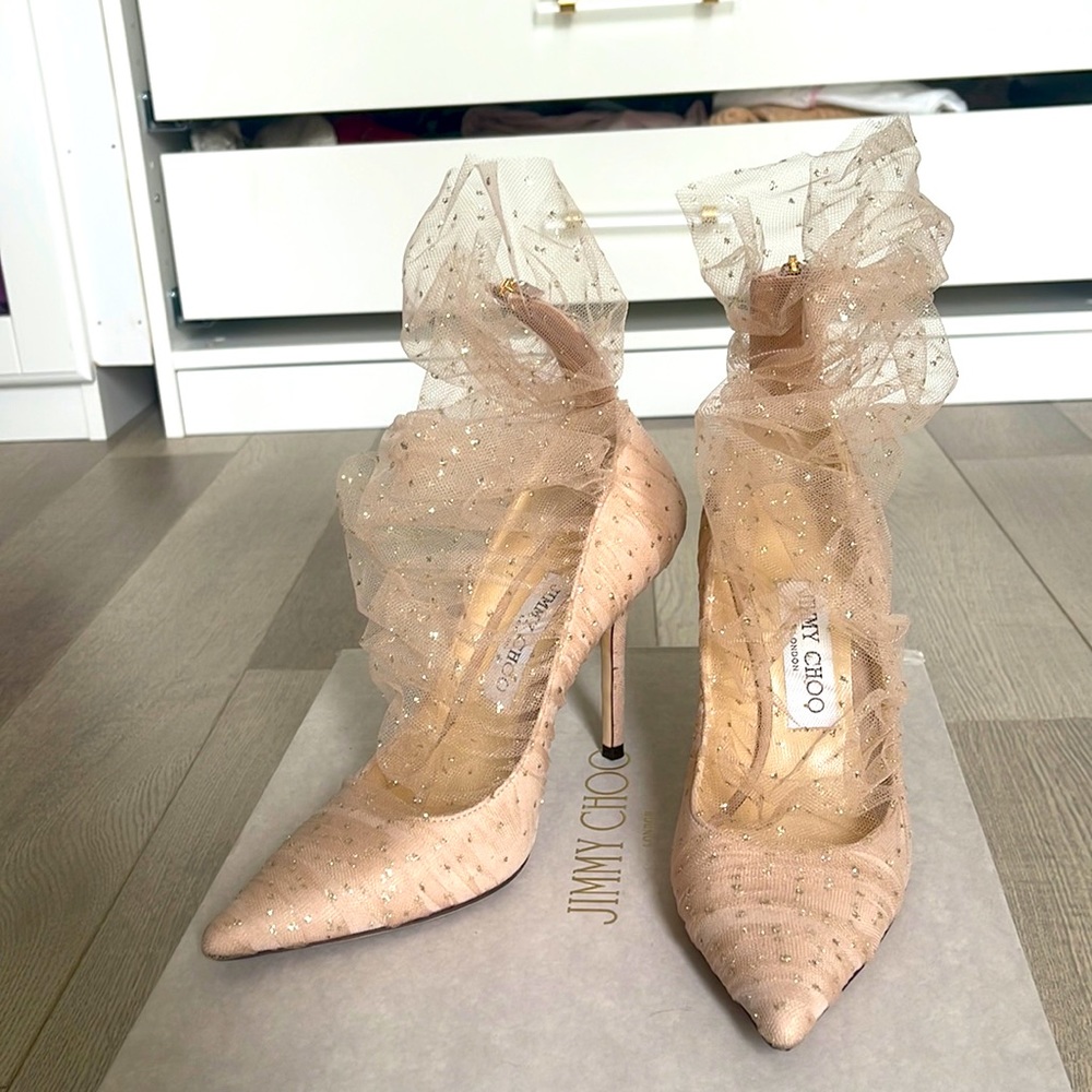 Jimmy Choo Lavish Pink Heel
